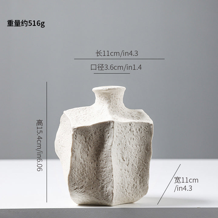Artistic Textured Ceramic Vase