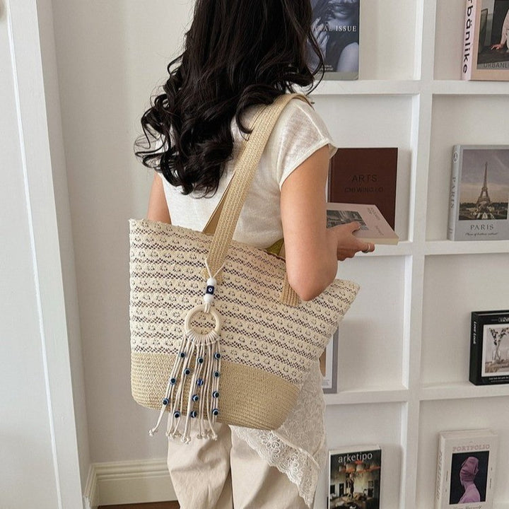 Handcrafted ven Beach Tote Kalsten
