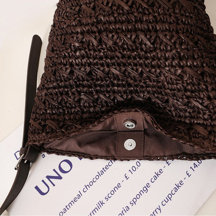 Handcrafted Shoulder Bag Made of High-Quality Natural Material Kalsten