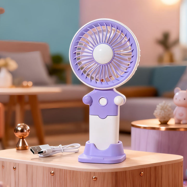 Ladies Portable USB Fan with Flexible Holder Kalsten