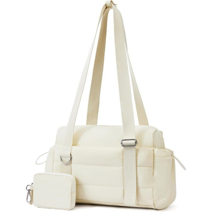 sporty shoulder bag with removable cosmetic bag Kalsten