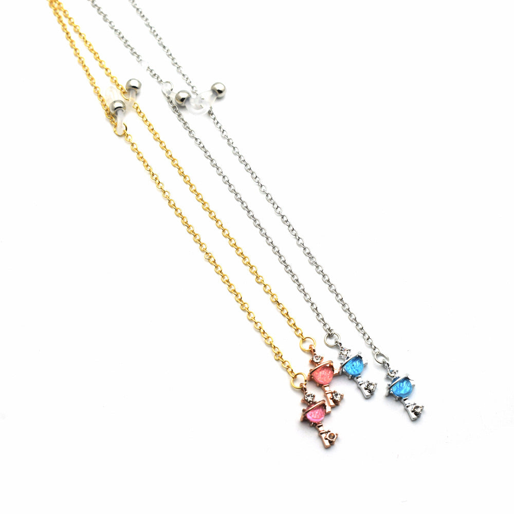 Elegant Dual-Tone Eyewear Chain Kalsten