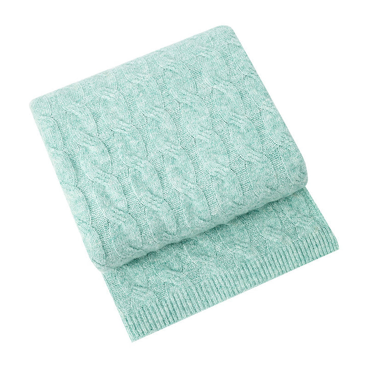 Cozy Knit Blanket Kalsten