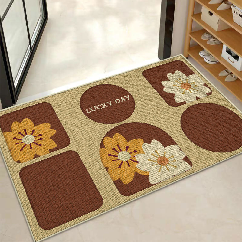 Decorative Star-patterned Bath Mat Kalsten