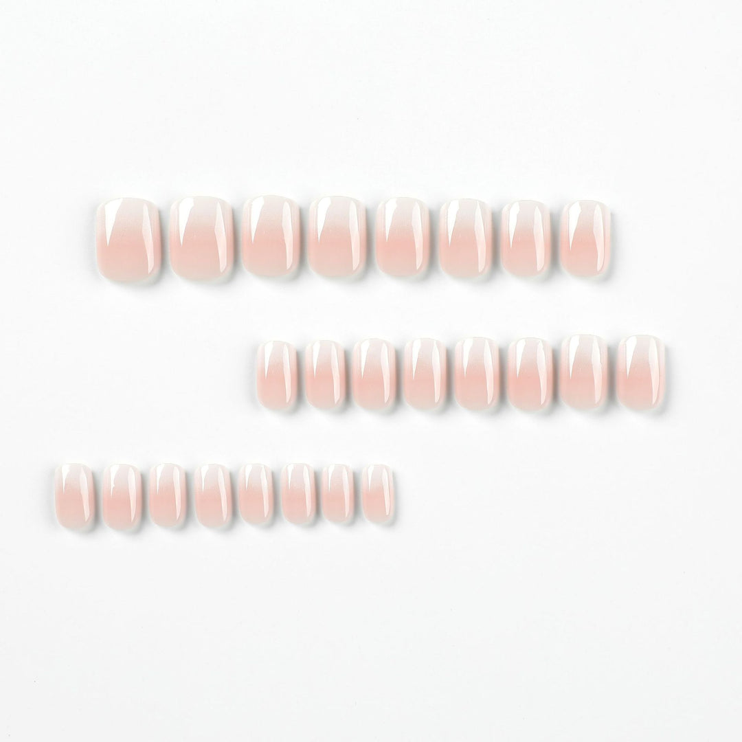 Artful Nail Extensions with Gentle Gradient Kalsten