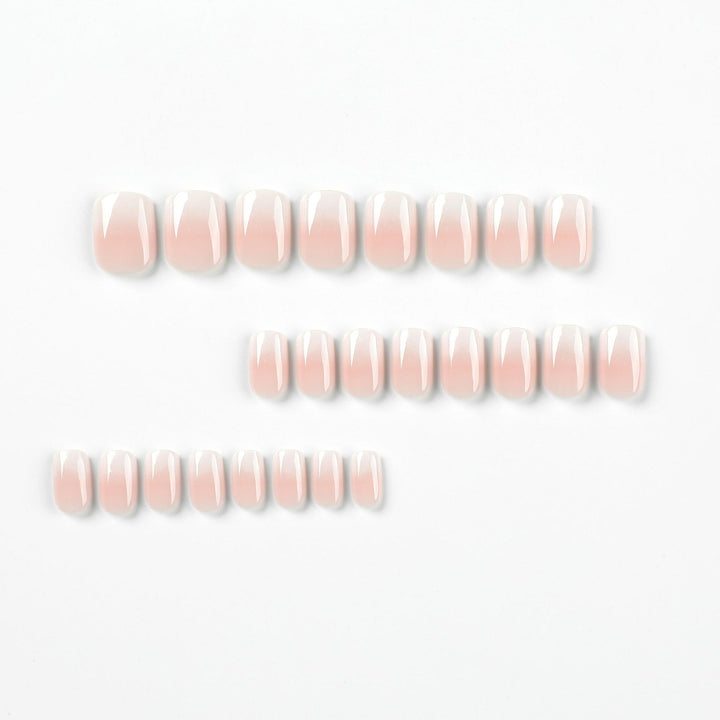 Artful Nail Extensions with Gentle Gradient Kalsten