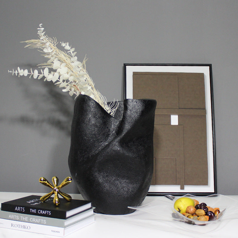 Abstract Textured Decorative Vase