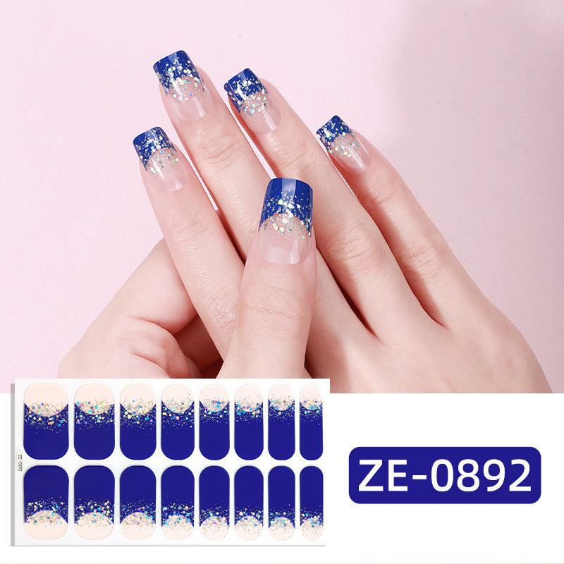 Celestial-Themed Nail Art Wraps