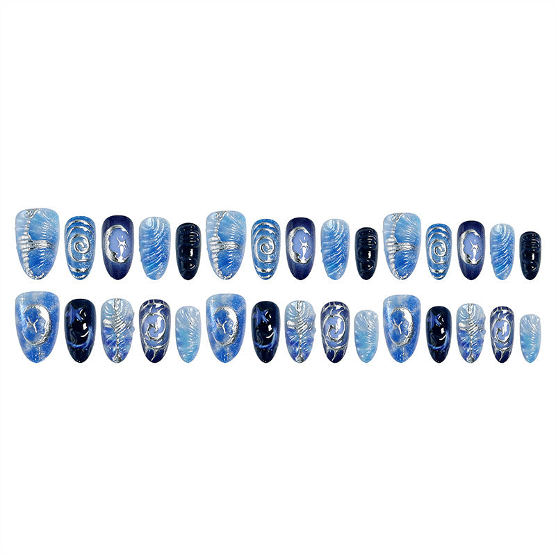 Artistic Galaxy Nail Tips Kalsten