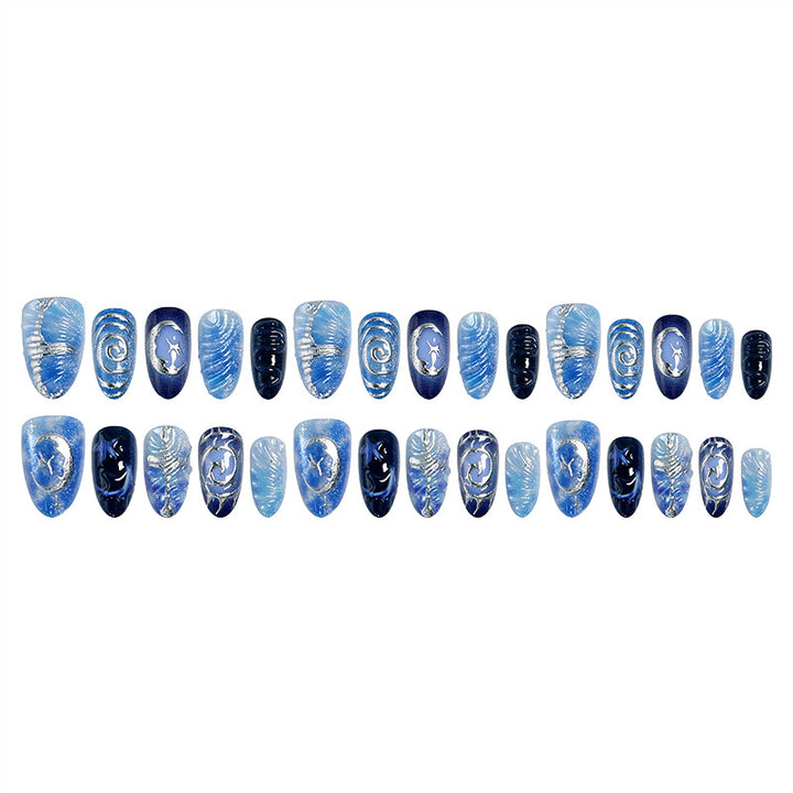 Artistic Galaxy Nail Tips Kalsten
