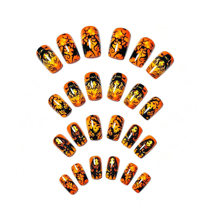 Creative Halloween-style Art Nails Kalsten