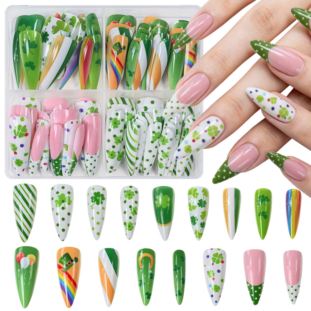Festive Themed Press-On Nail Art Set Kalsten