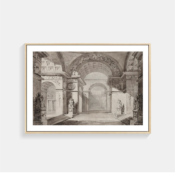 Architectural Artwork Print for Home Decor