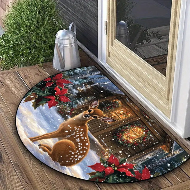 Holiday-Themed Decorative Floor Mat Kalsten
