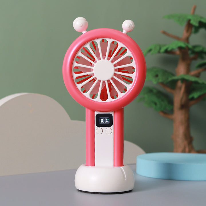 Unisex Portable USB Table Fan with Digital Speed Display Kalsten