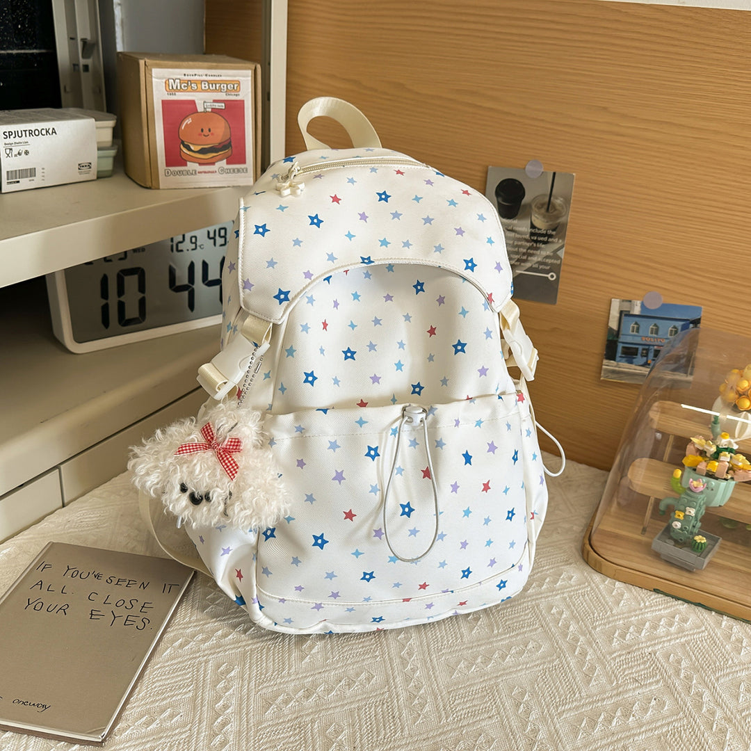 Fun Star Patterned Backpack
