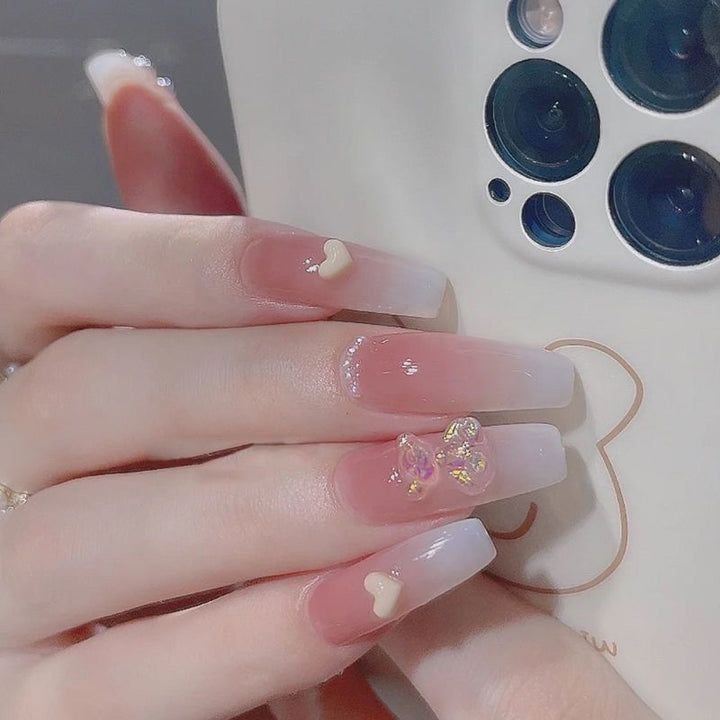 Artful Nail Art with Cute Bunny Pattern Cold Kalsten
