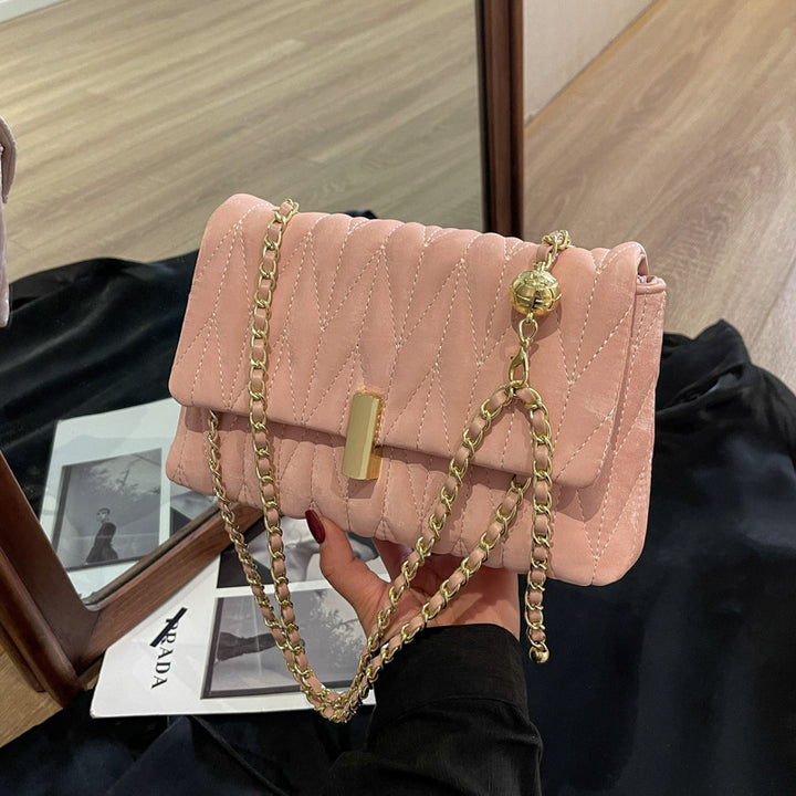 Quilted Shoulder Clutch Kalsten