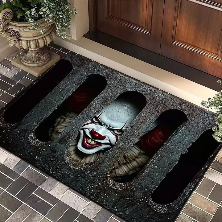 Halloween-Themed Spooky Door Mat for Home