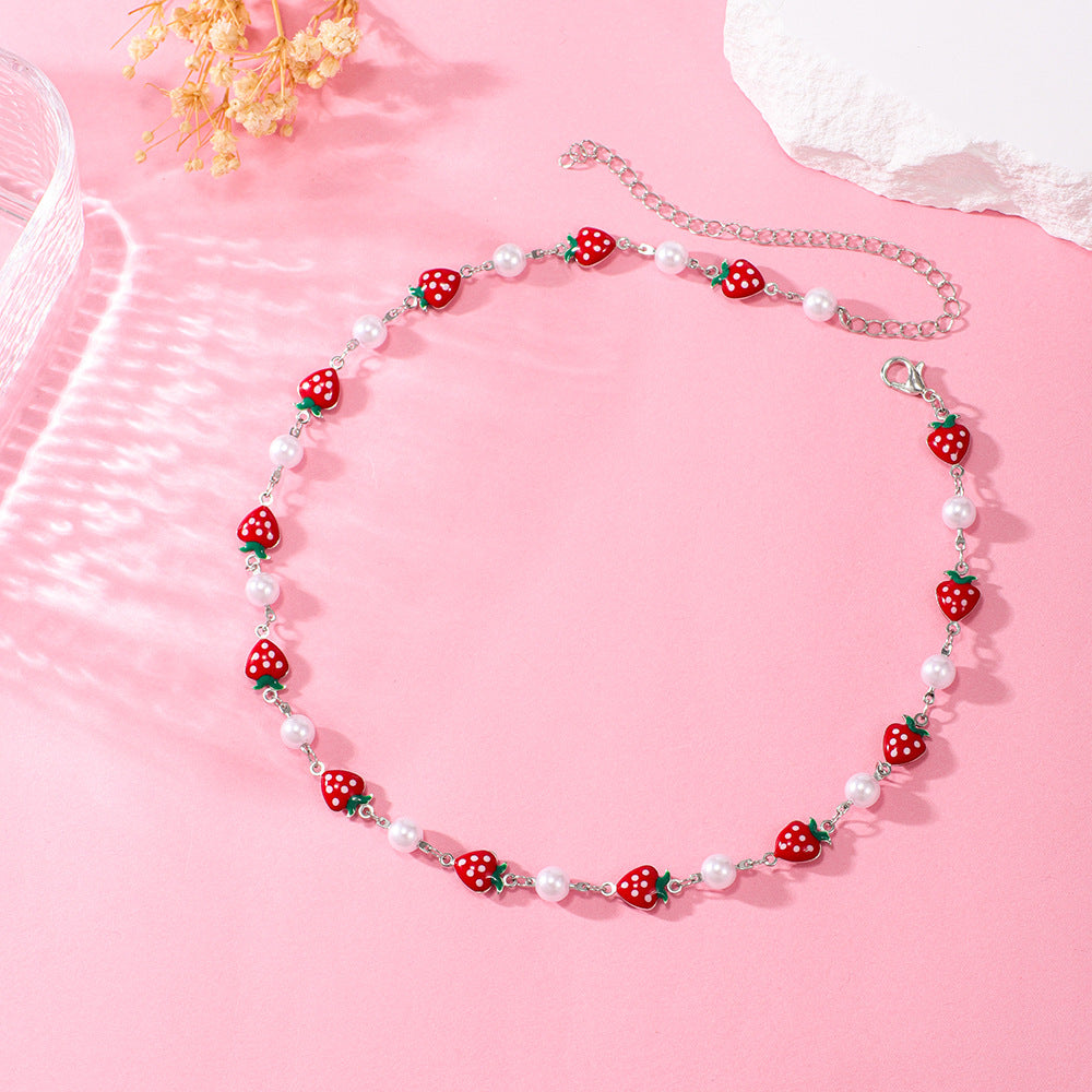 Strawberry Charm Bracelet Kalsten