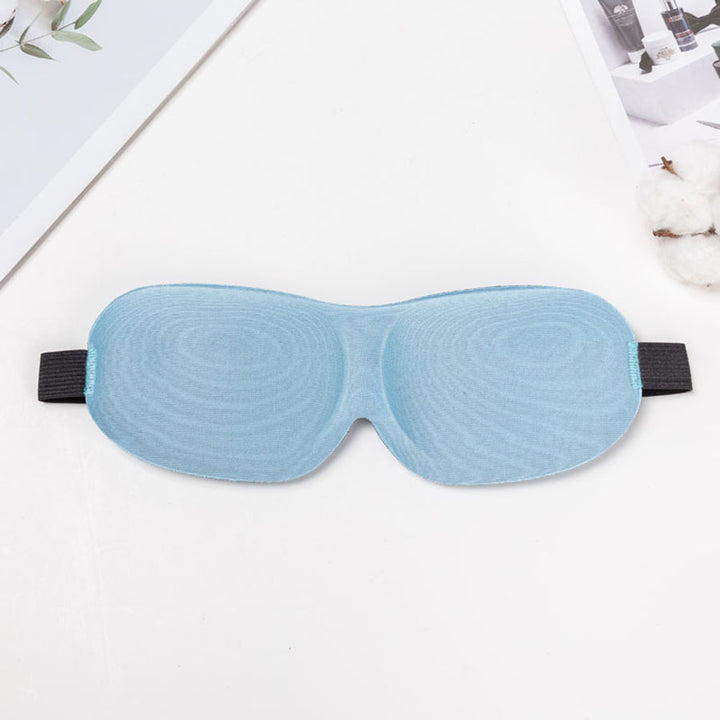 Unisex nan light-blocking travel mask with thermoformable nylon cover and wide comfort band Kalsten