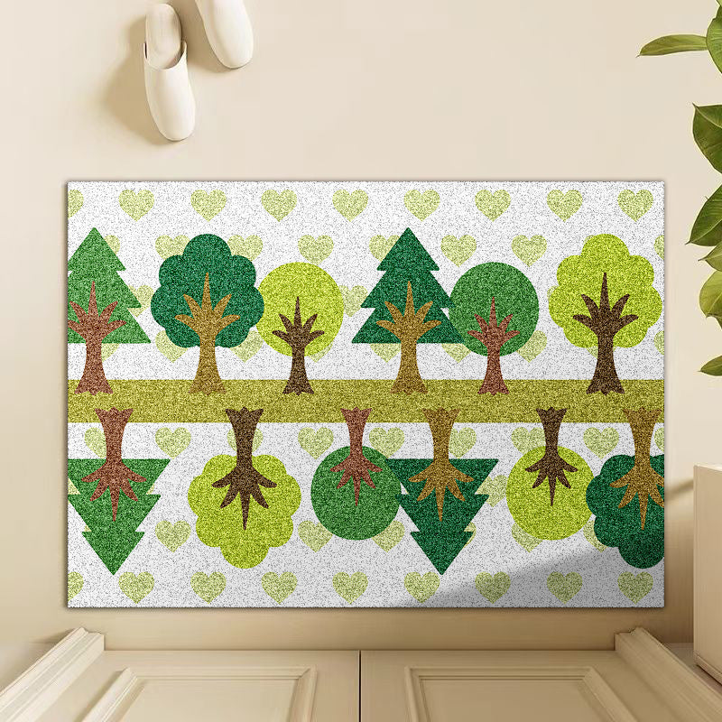 Playful Welcome Mat