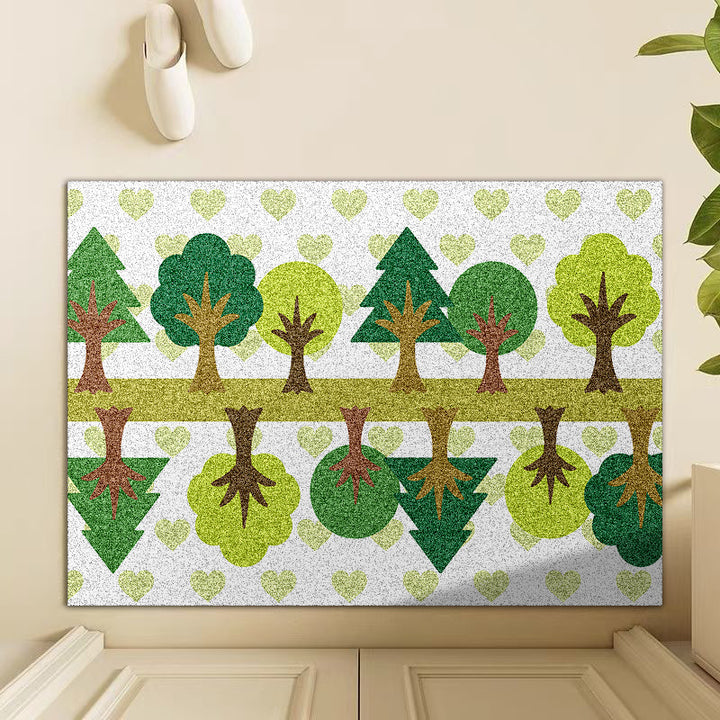 Playful Welcome Mat