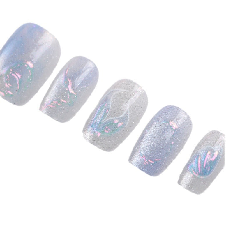 Iridescent Nail Art Press-On Collection Kalsten