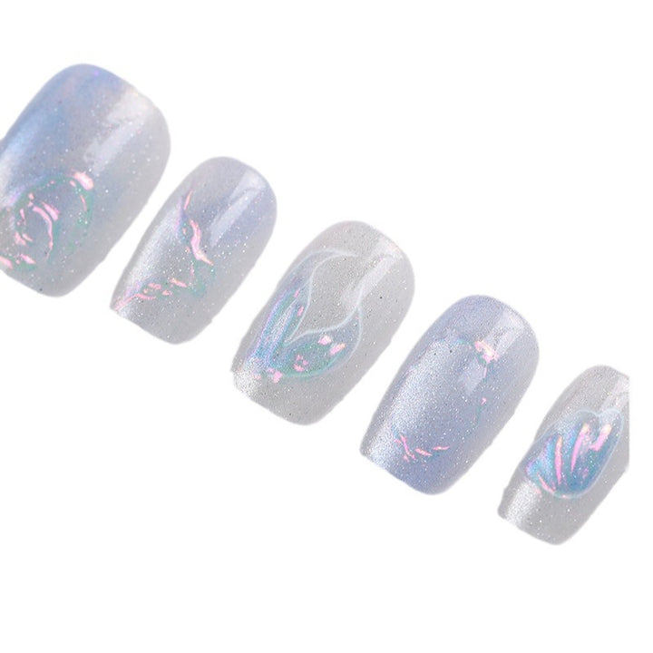 Iridescent Nail Art Press-On Collection Kalsten