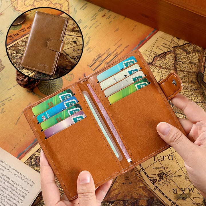 RFID-Blocking Leather Card Holder Kalsten