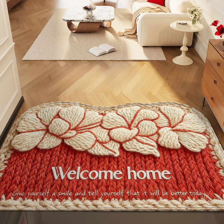 Decorative Floral Mat Kalsten