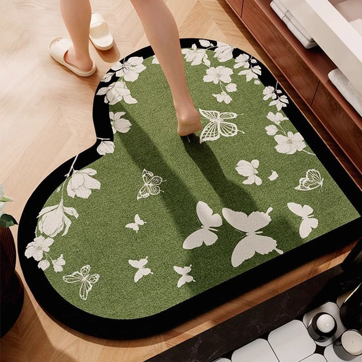 Decorative Heart-Shaped  Rug