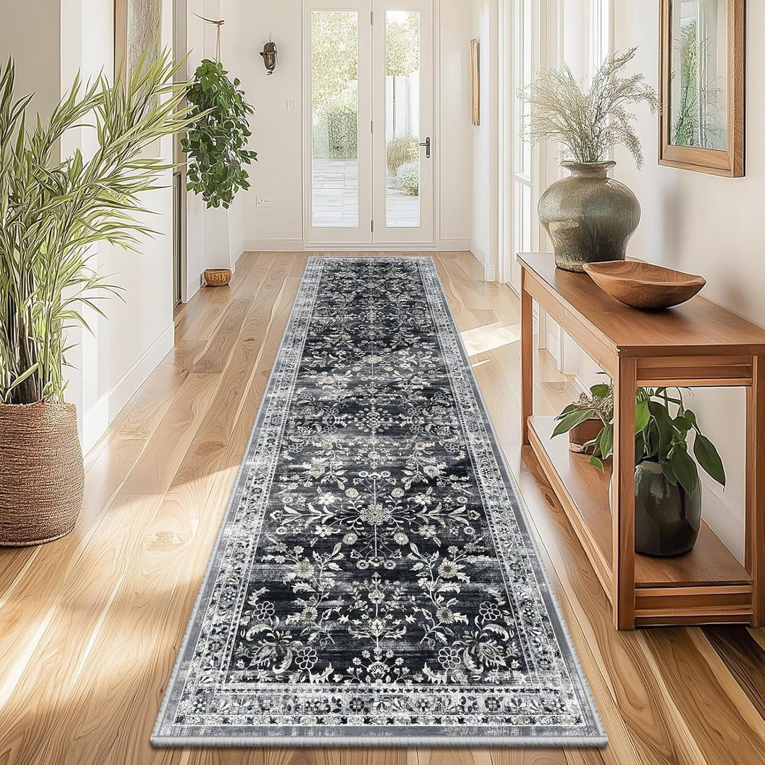 Vintage Floral Runner Mat