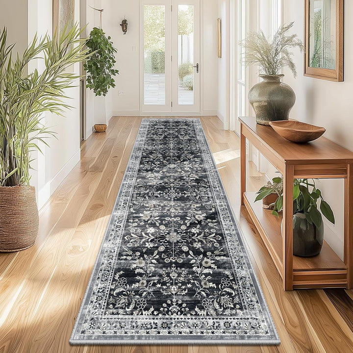 Vintage Floral Runner Mat