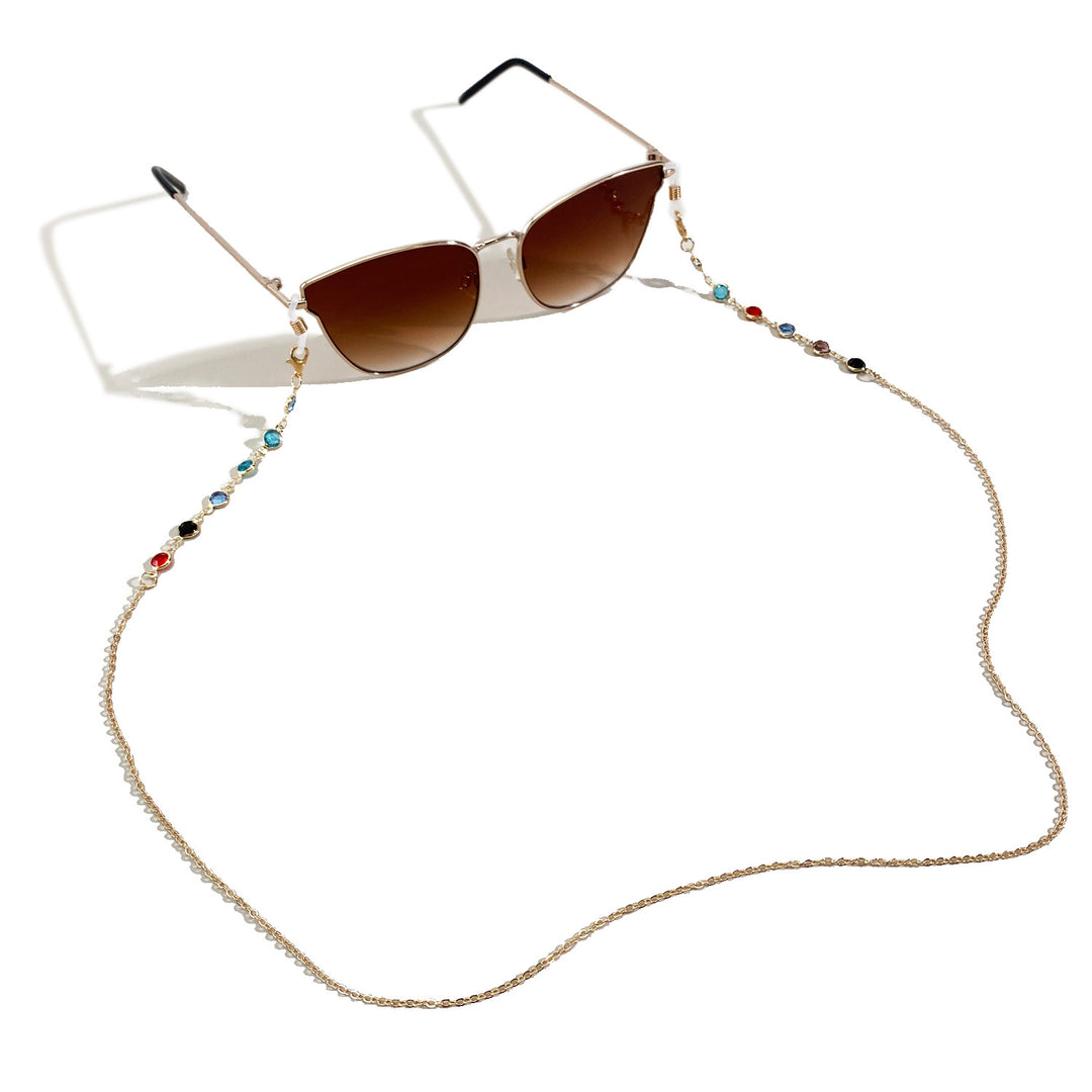 Decorative Crystal Eyewear Chain Kalsten