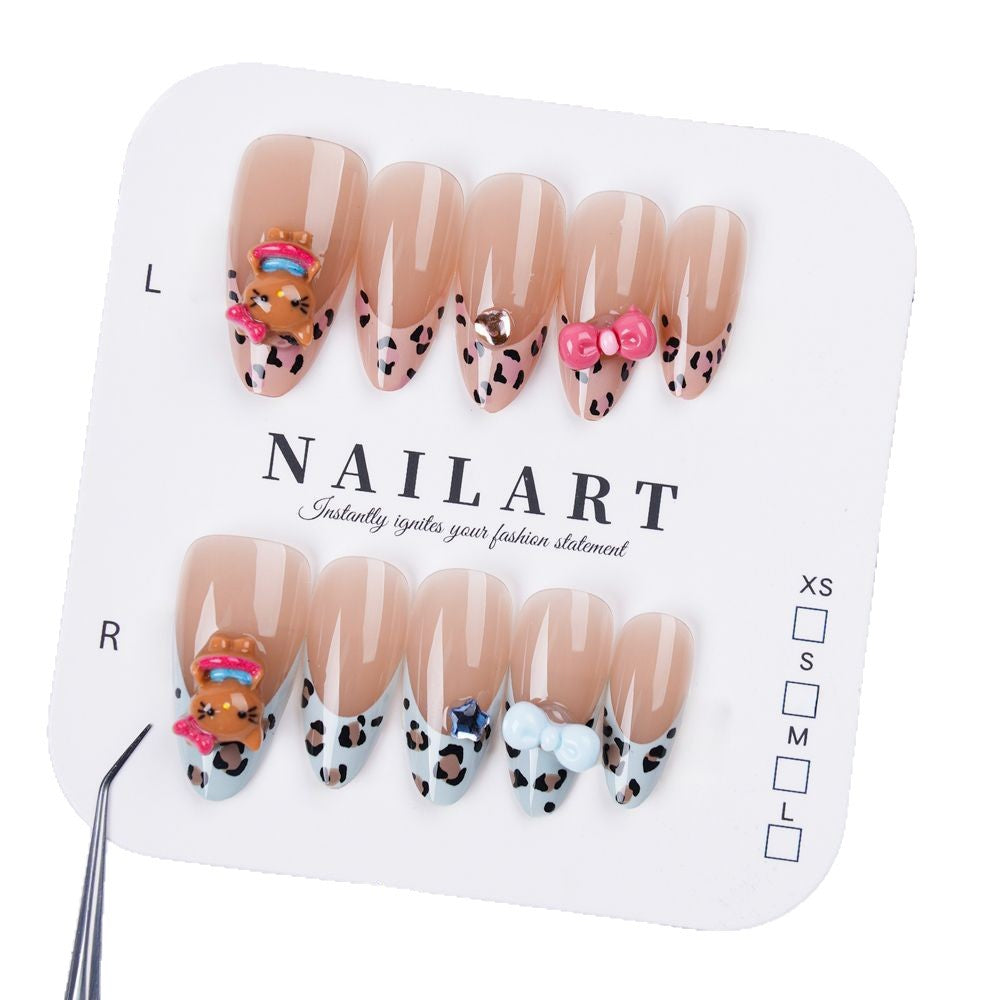 Fashionable Press-On Nail Set Kalsten