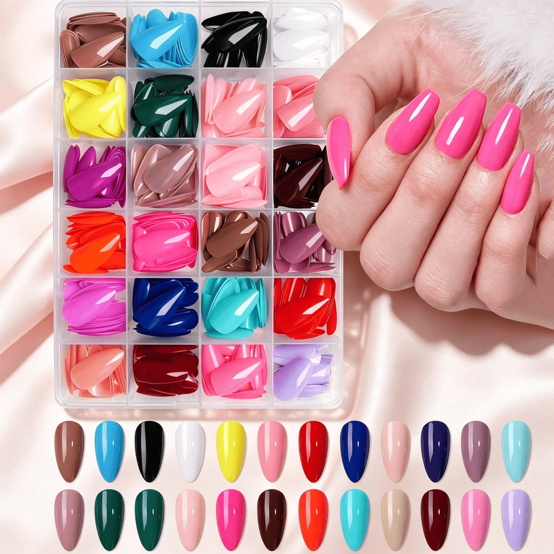 Premium Glossy False Nail Tips Kalsten