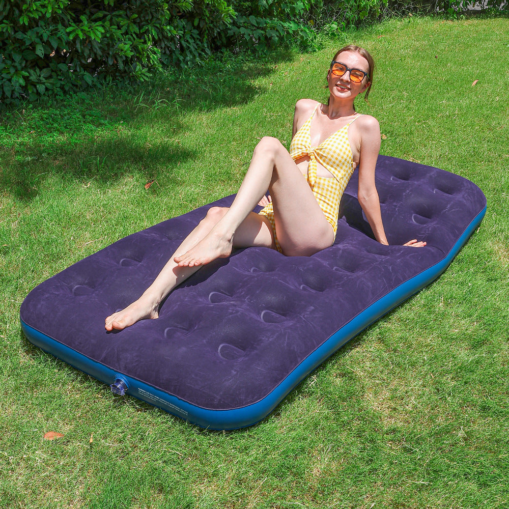 Women's Comfortable Inflatable Lounge Chair with Soft Surface Material Kalsten