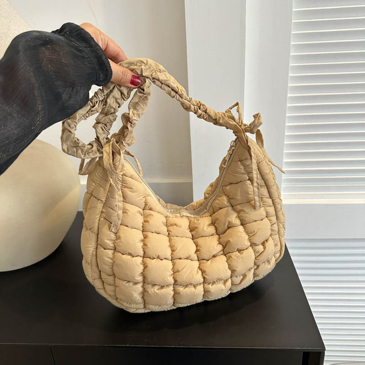 Quilted Pouch Handbag