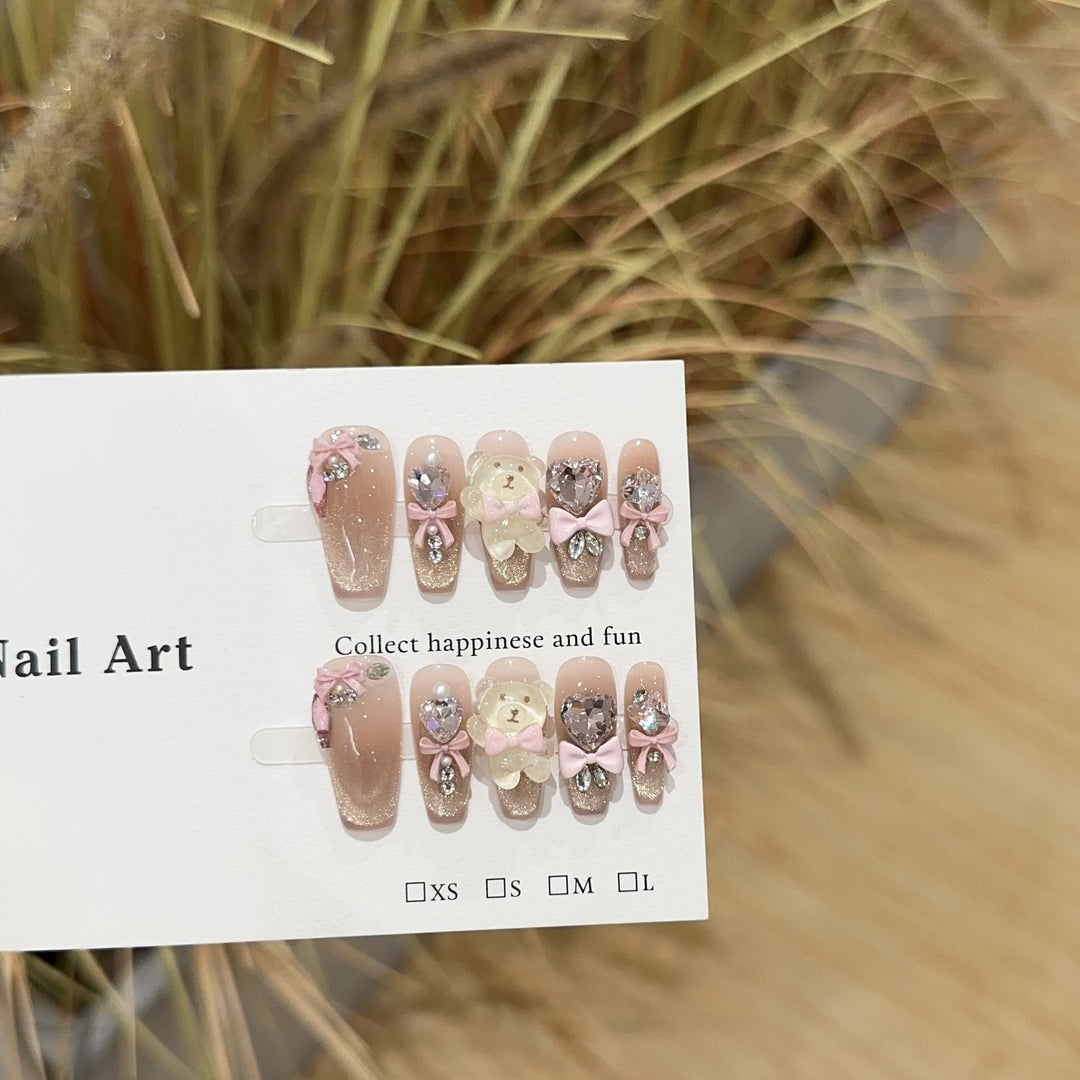 Cute Themed Press-On Nail Set