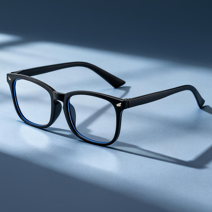 Fashionable Rectangular Glasses Kalsten