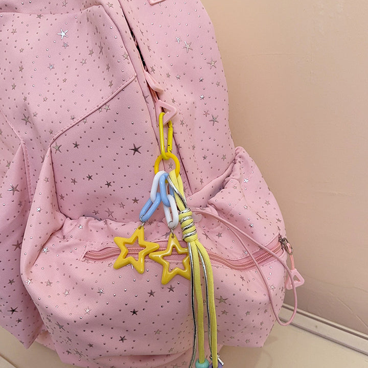 Starry Patterned Casual Backpack Kalsten
