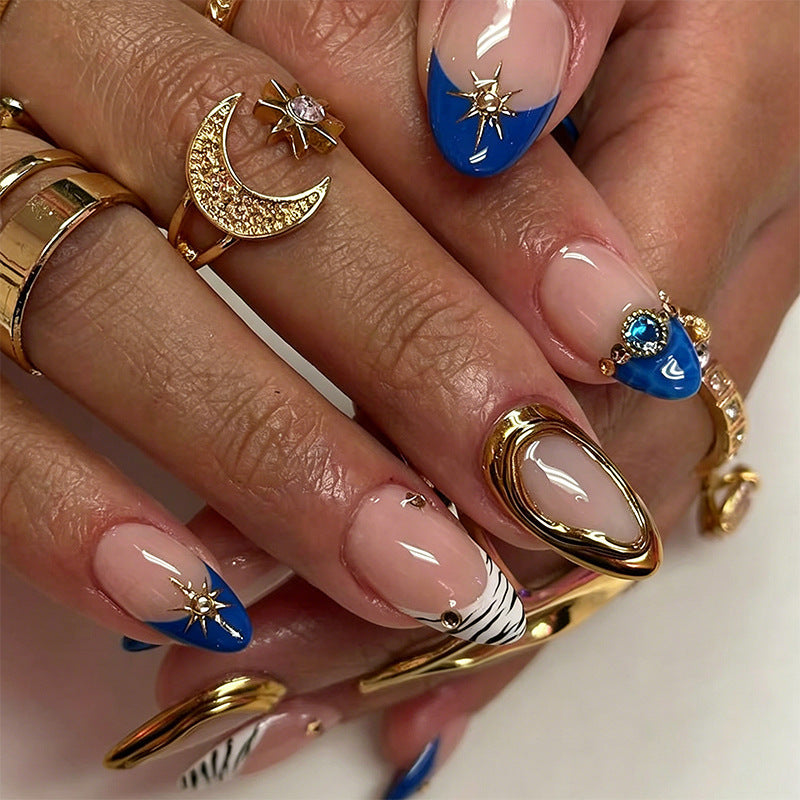 Luxury Nail Art Set with Galactic Designs Kalsten