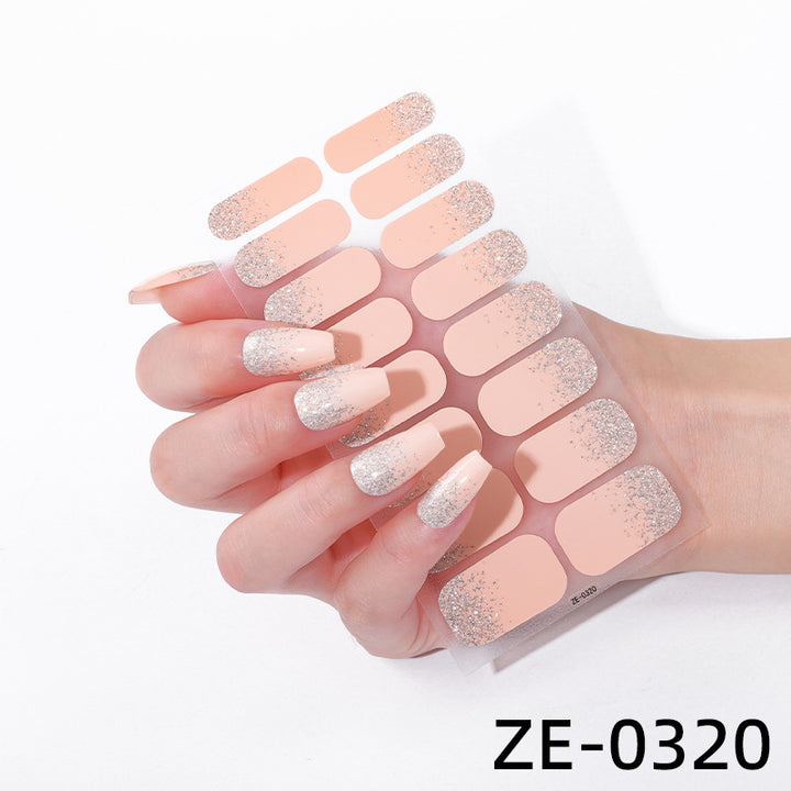 Premium Sparkling Glitter Nail Wraps