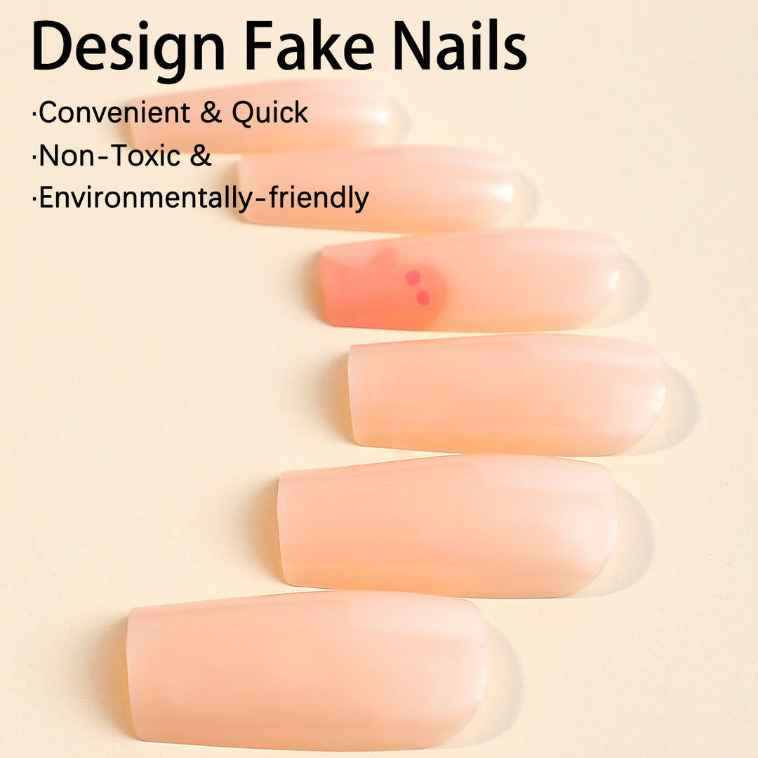 Nail set with filigree spider web design and delicate gradient Kalsten