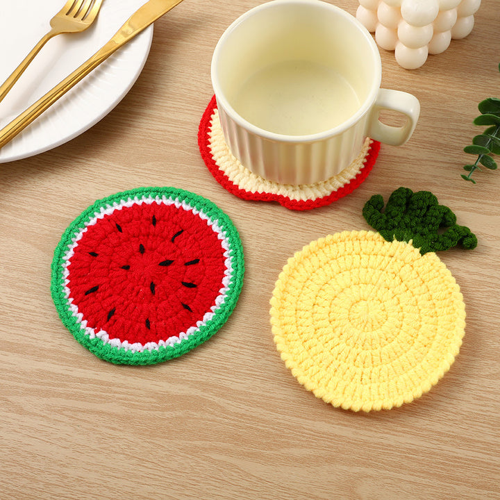 Crochet Fruit Coaster Kalsten