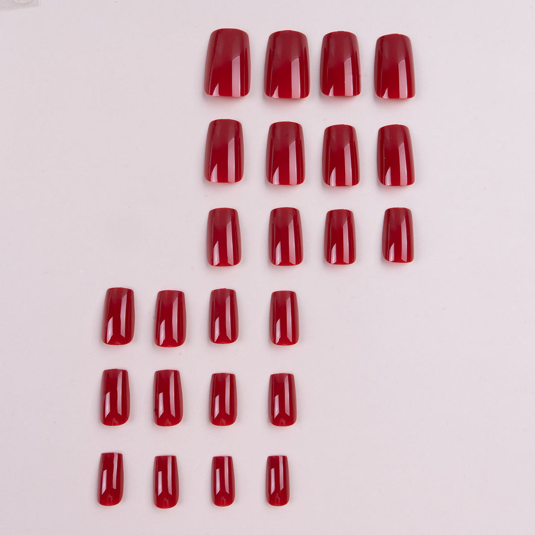 Premium Glossy Long Press-On Nails Kalsten