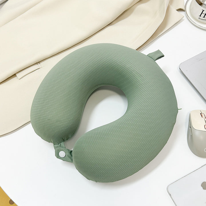 Unisex Travel Pillow with ergonomic design and breathable cover Kalsten