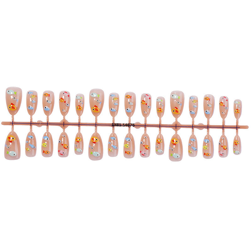 Nail art set with creative animal and fish motifs Kalsten