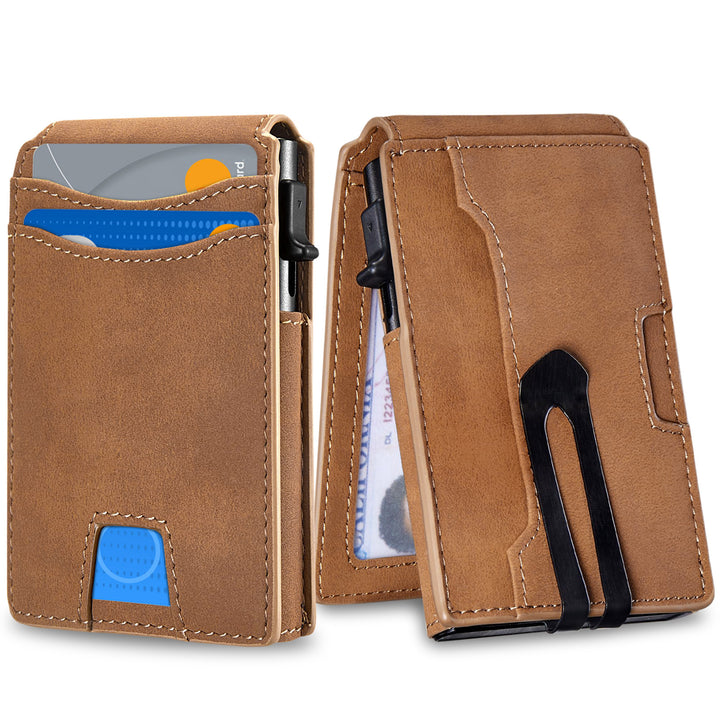 Slim RFID-Blocking Carbon Fiber Cardholder Kalsten
